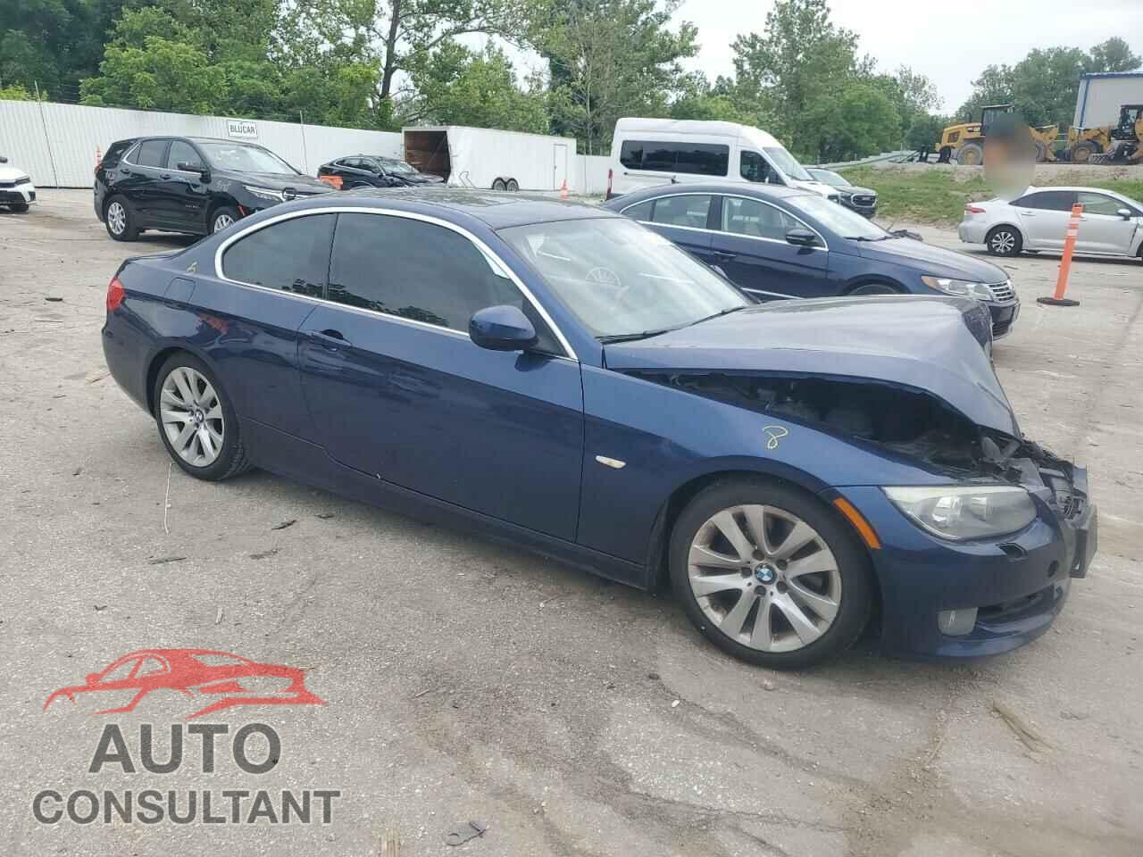 BMW 3 SERIES 2012 - WBAKE3C55CE770542