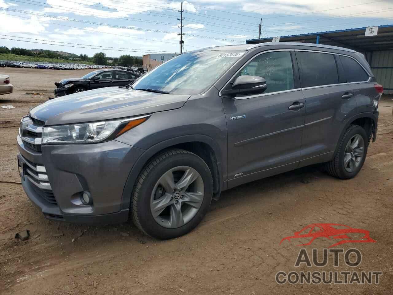TOYOTA HIGHLANDER 2017 - 5TDDGRFH7HS030197