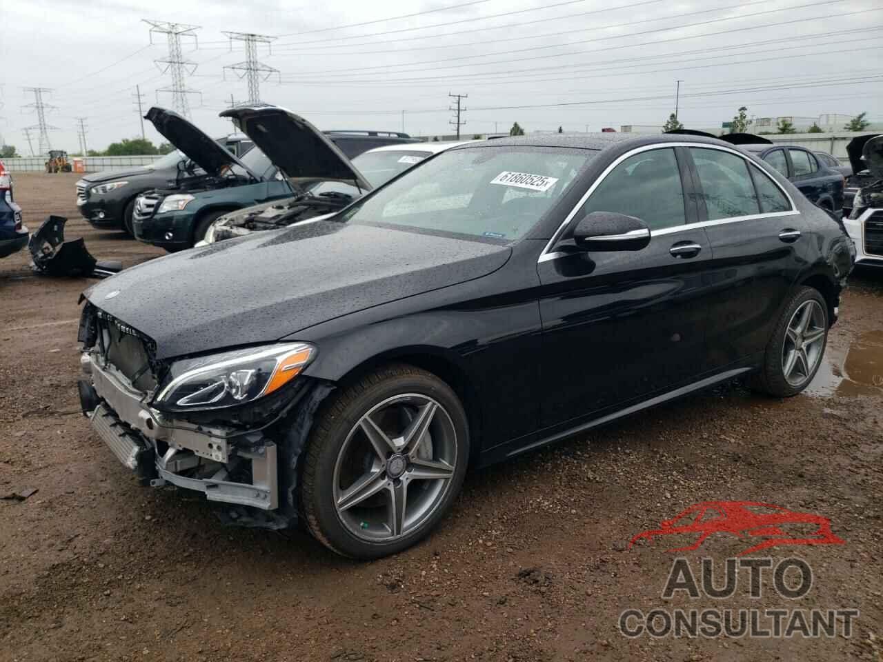 MERCEDES-BENZ C-CLASS 2015 - 55SWF4KB9FU058390