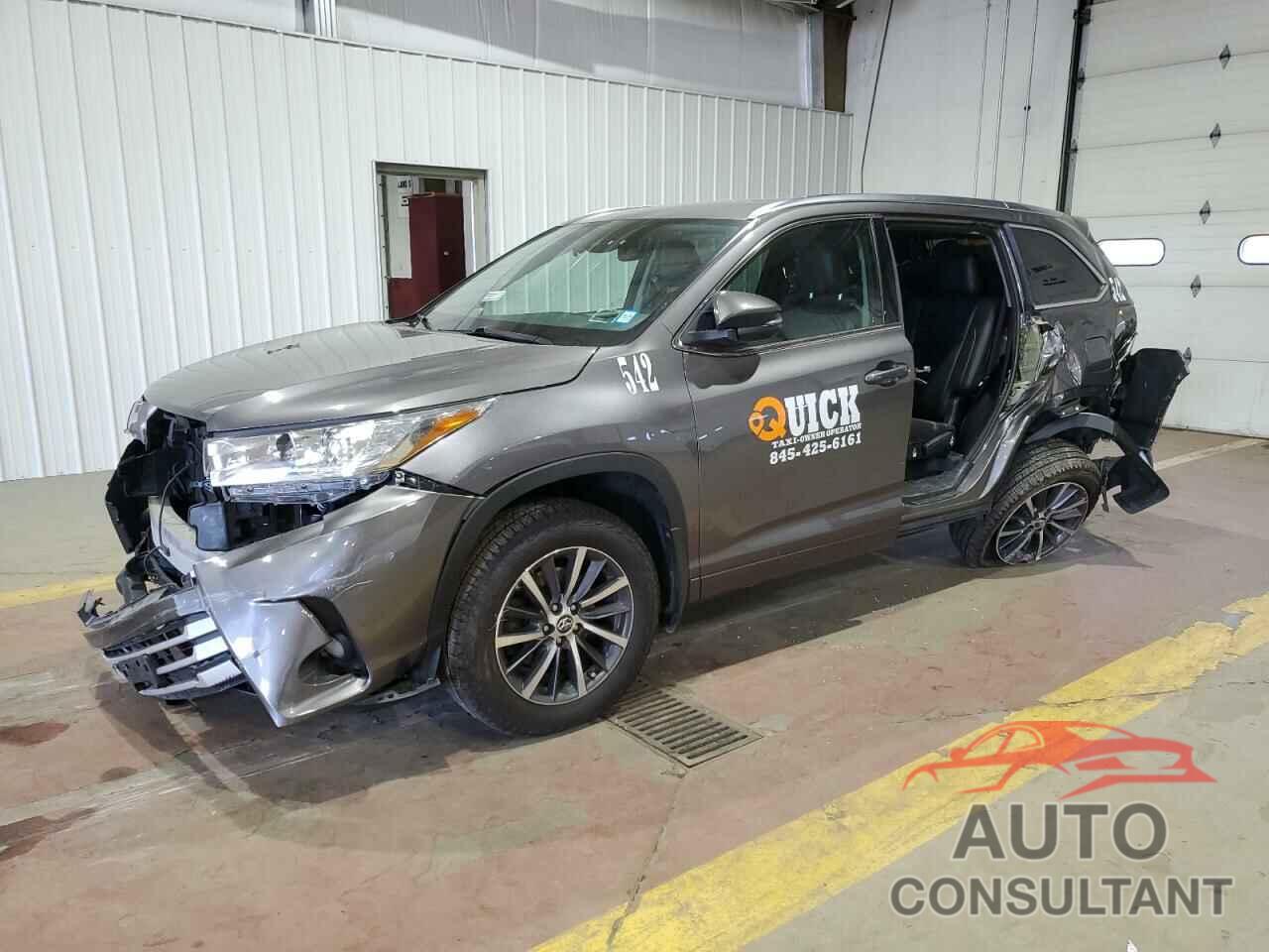 TOYOTA HIGHLANDER 2017 - 5TDJZRFH2HS481244