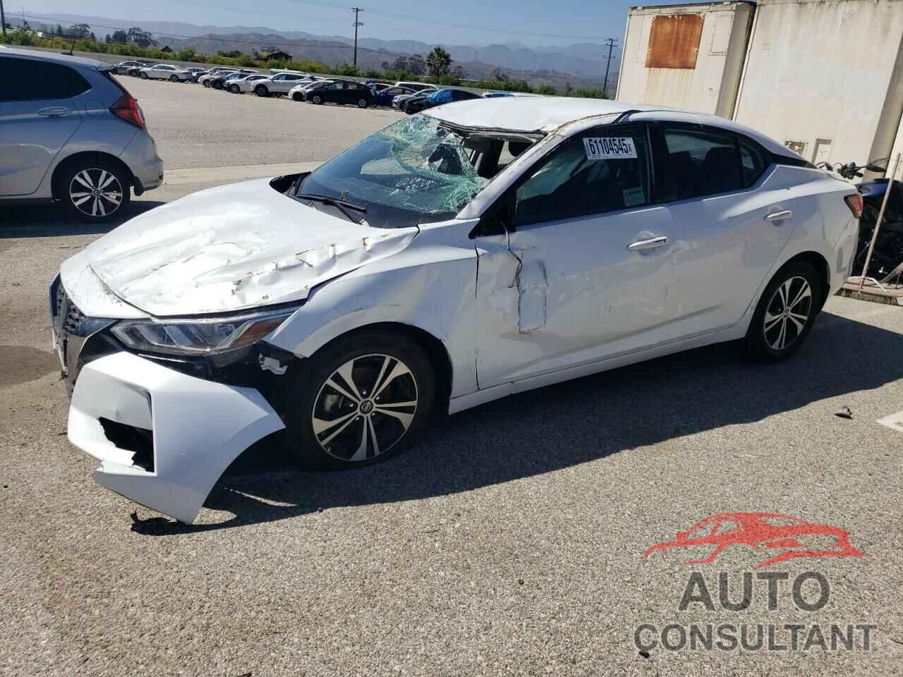 NISSAN SENTRA 2022 - 3N1AB8CV6NY261816