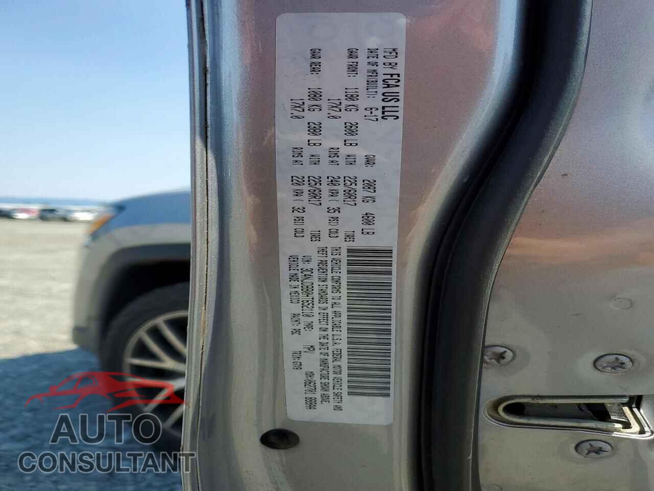 JEEP COMPASS 2017 - 3C4NJDBB0HT652110