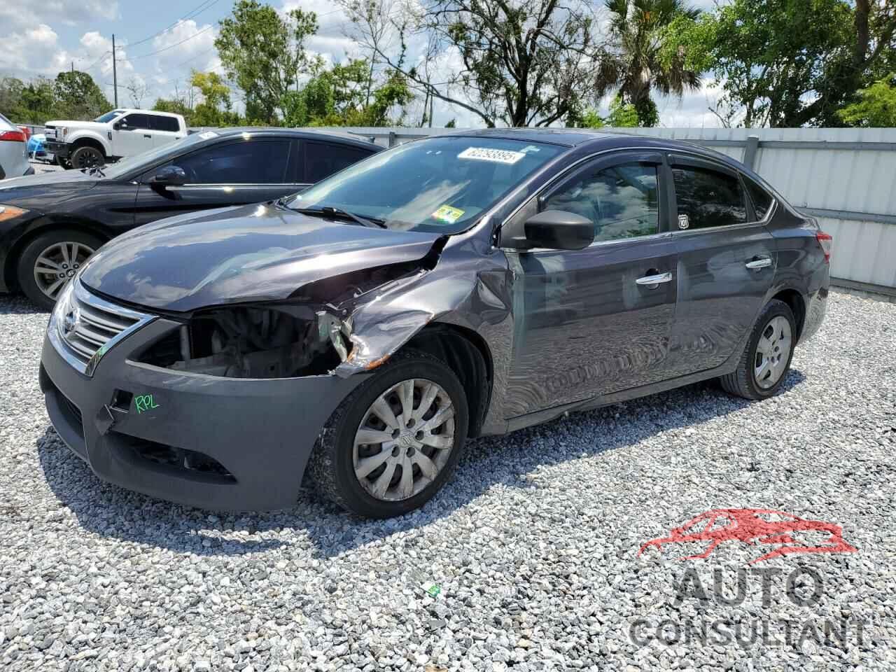 NISSAN SENTRA 2014 - 3N1AB7APXEY262675