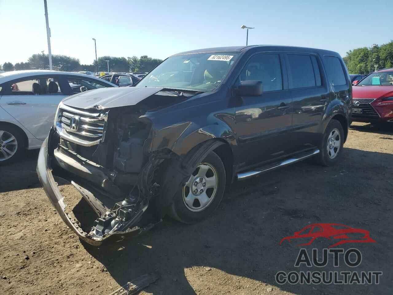 HONDA PILOT 2013 - 5FNYF4H23DB043513