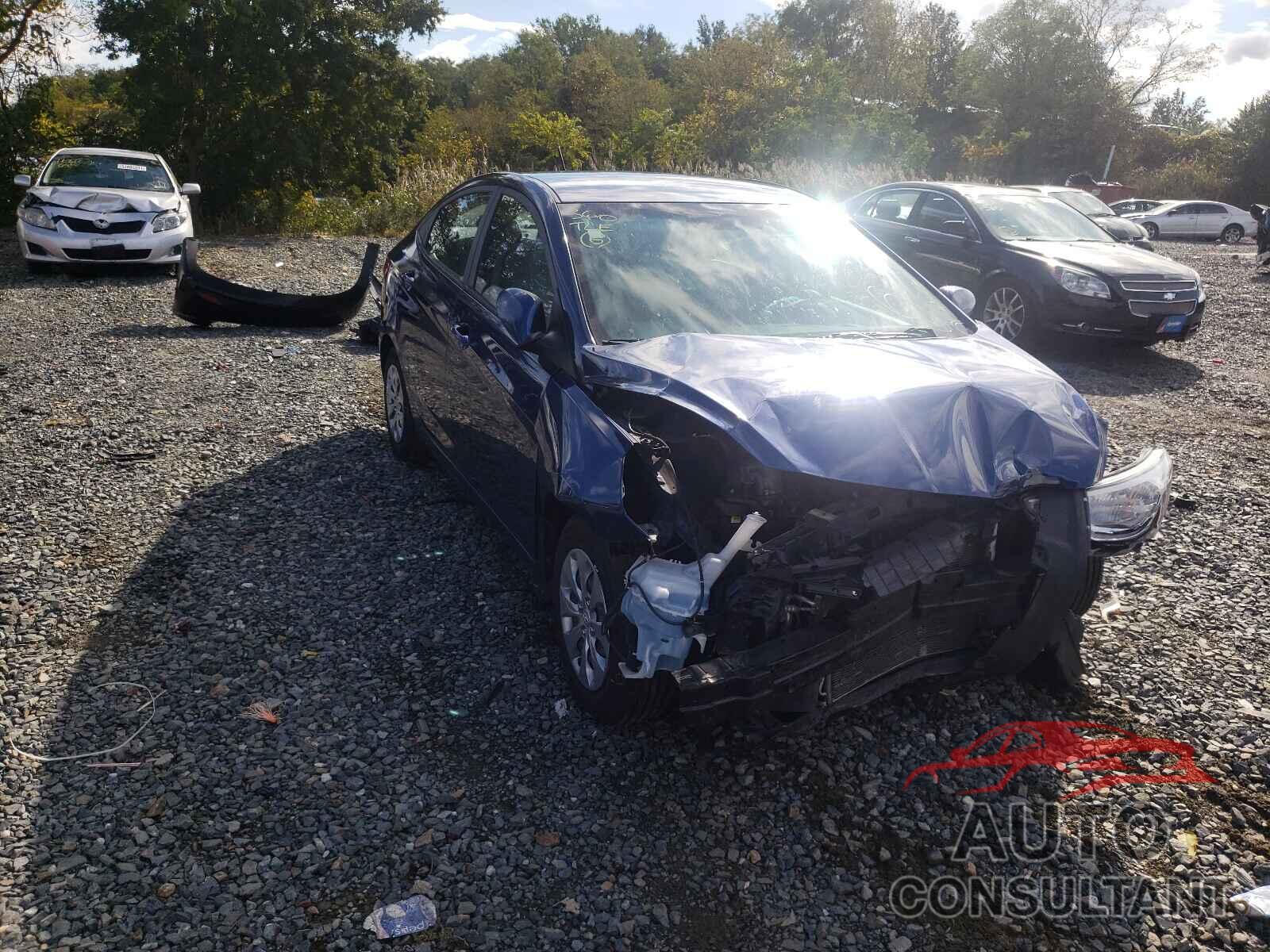HYUNDAI ACCENT 2017 - KMHCT4AE5HU170201