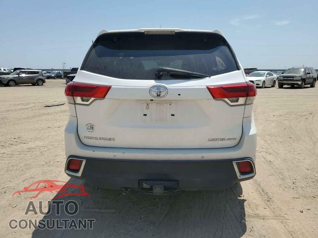 TOYOTA HIGHLANDER 2017 - 5TDDZRFH8HS463456