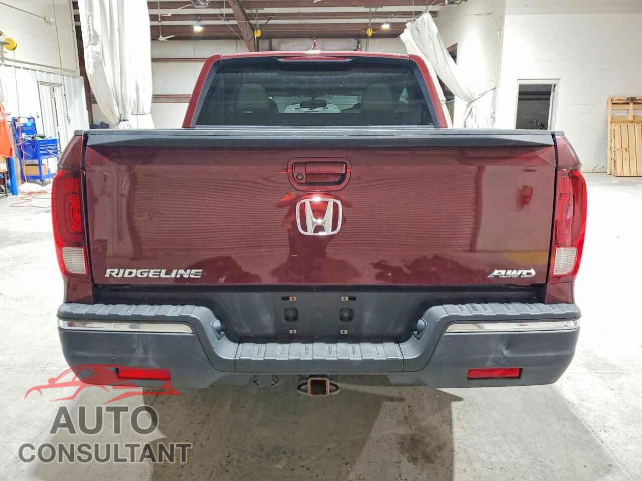 HONDA RIDGELINE 2017 - 5FPYK3F65HB003376