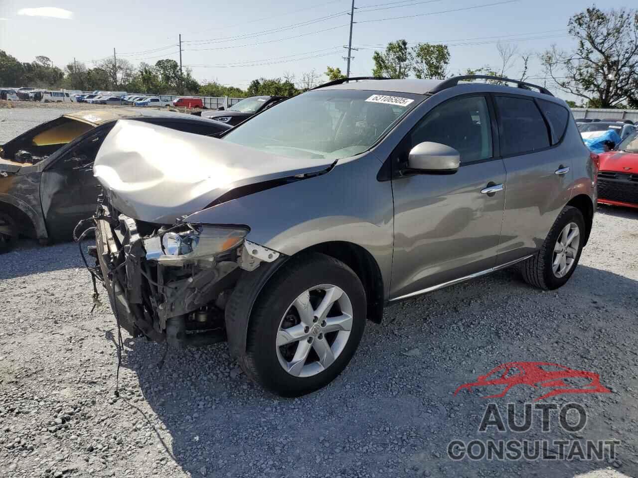 NISSAN MURANO 2009 - JN8AZ18W69W144059