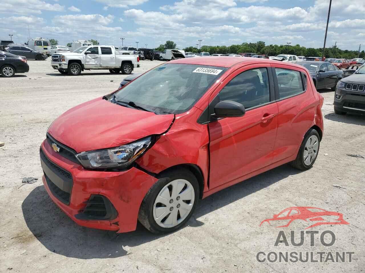 CHEVROLET SPARK 2017 - KL8CB6SA8HC822659