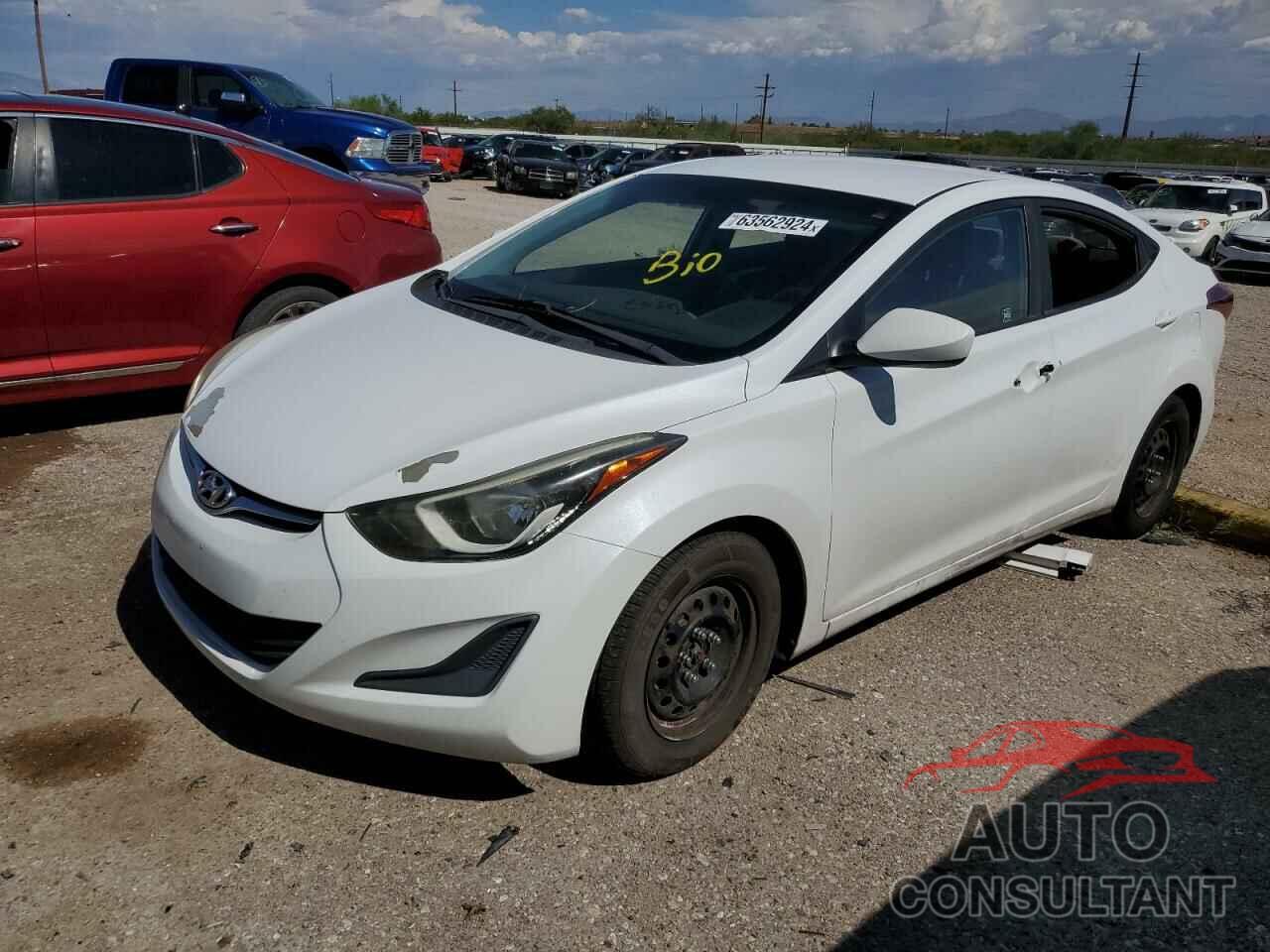 HYUNDAI ELANTRA 2016 - 5NPDH4AE7GH663557