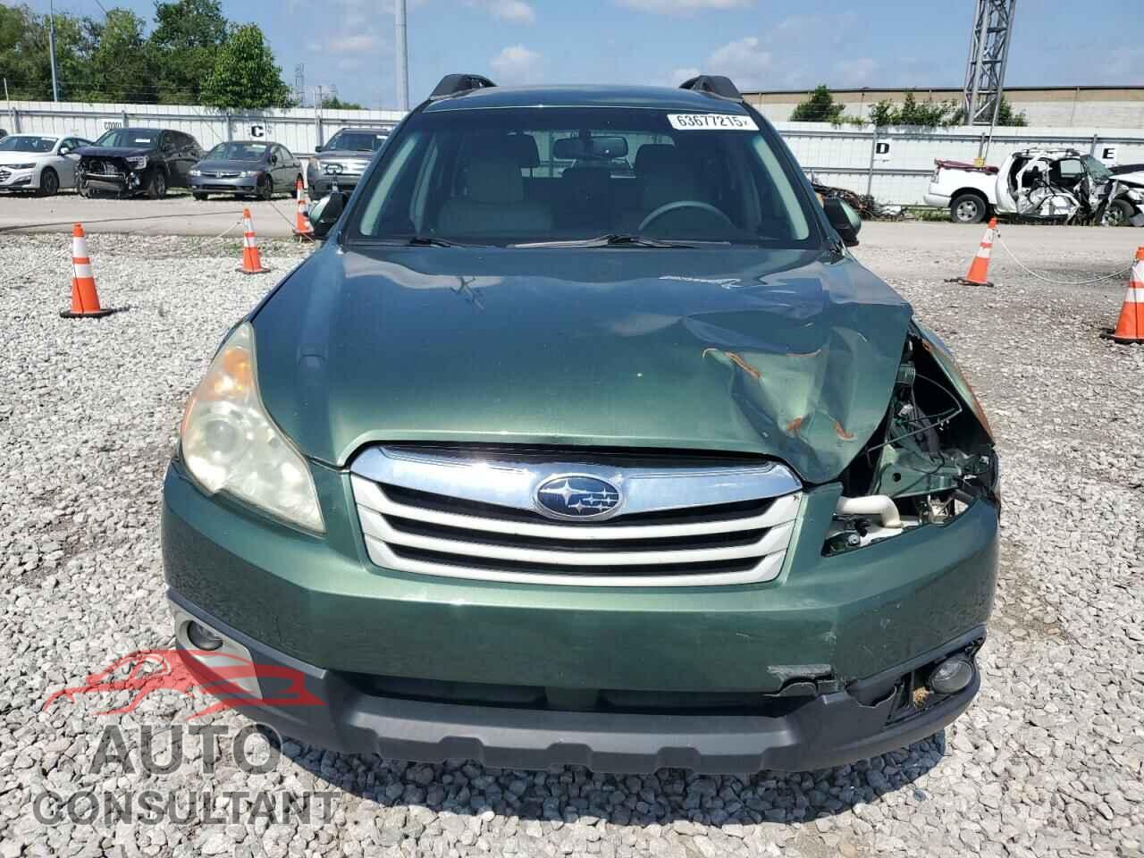 SUBARU OUTBACK 2011 - 4S4BRBCC2B3324838