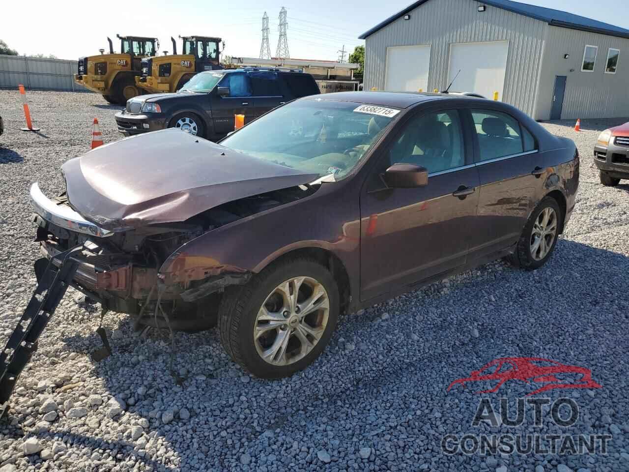 FORD FUSION 2012 - 3FAHP0HA6CR216828