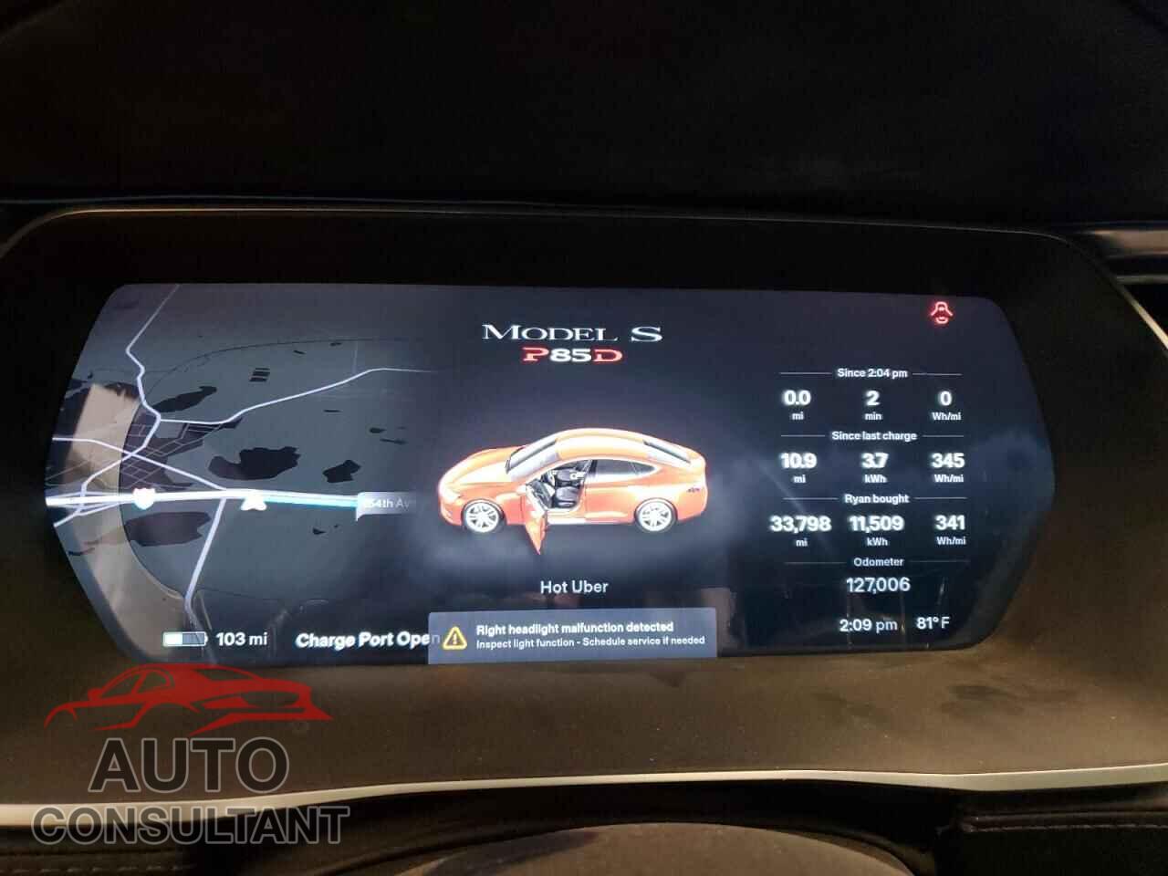 TESLA MODEL S 2015 - 5YJSA1E42FF101963