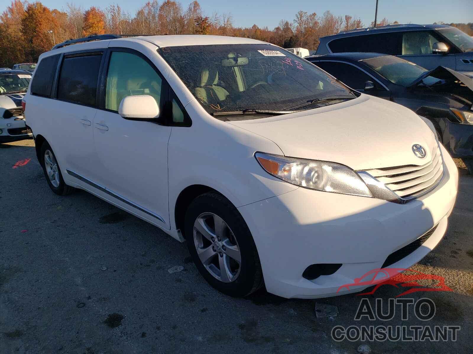 TOYOTA SIENNA 2016 - 5TDKK3DC1GS709701