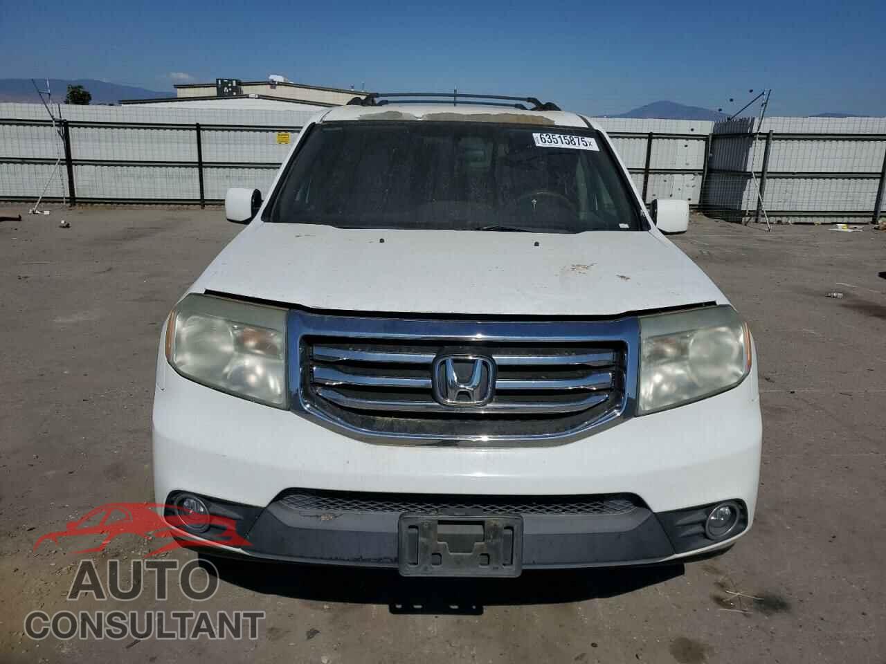 HONDA PILOT 2013 - 5FNYF3H44DB016445