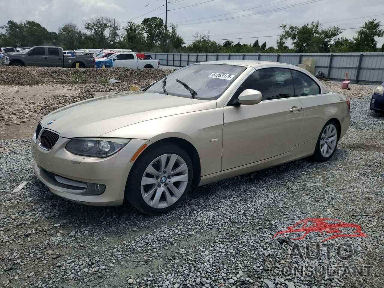 BMW 3 SERIES 2013 - WBADW3C5XDJ527405
