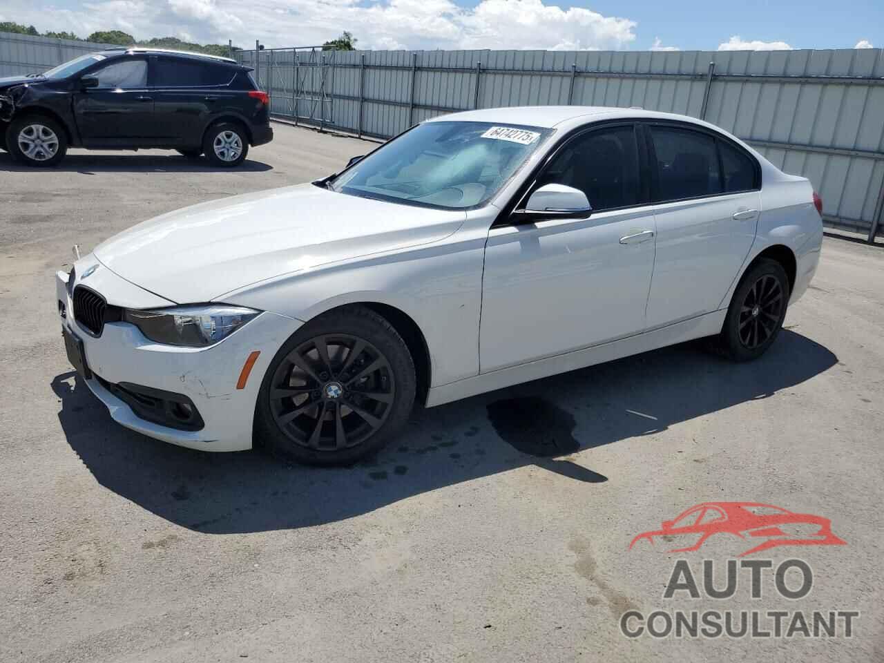 BMW 3 SERIES 2017 - WBA8E1G34HNU16381