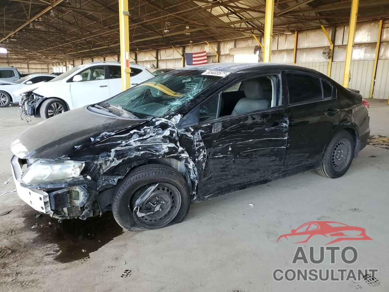 HONDA CIVIC 2013 - 2HGFB2F57DH565321