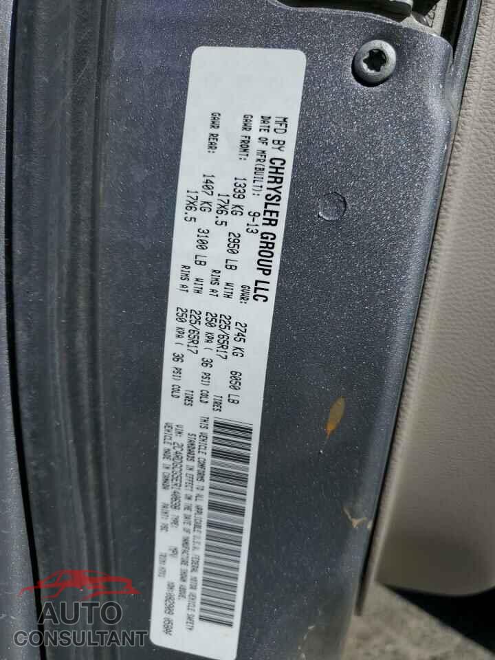 DODGE CARAVAN 2014 - 2C4RDGCG5ER140698