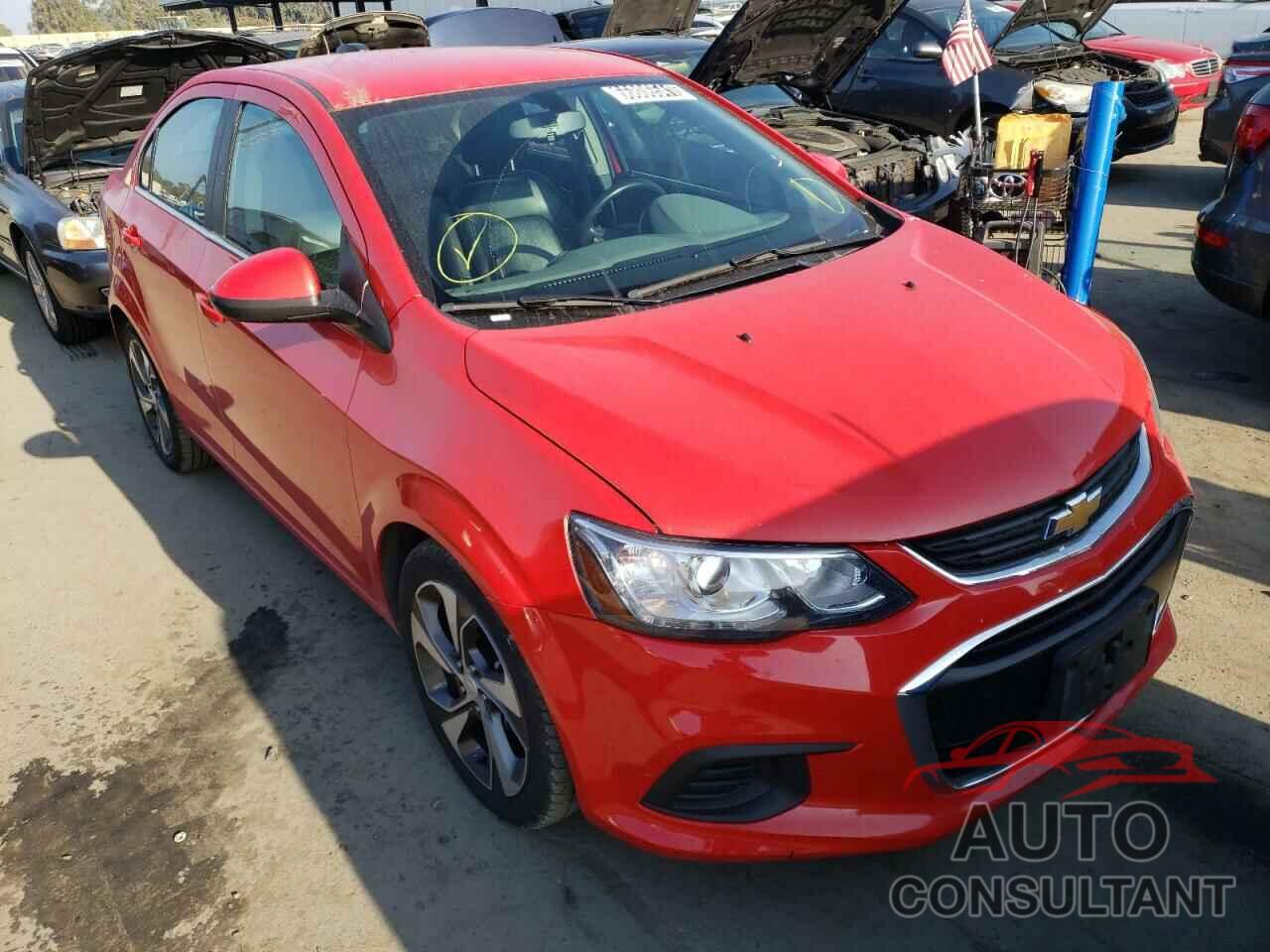 CHEVROLET SONIC 2019 - 1G1JF5SB0K4129486