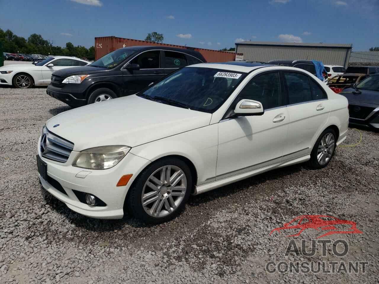 MERCEDES-BENZ C-CLASS 2009 - WDDGF81X99R084146
