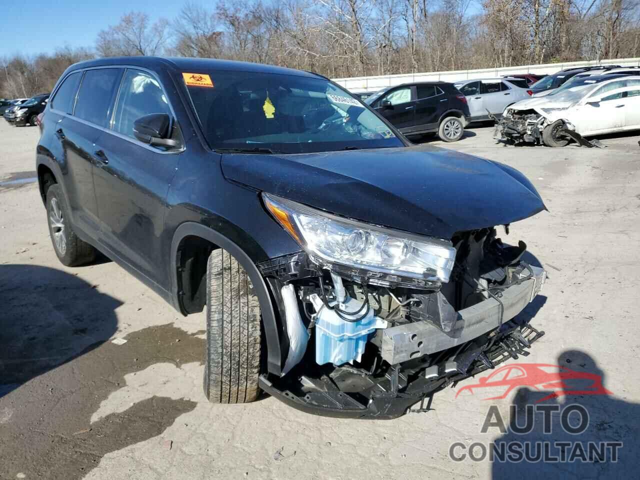 TOYOTA HIGHLANDER 2019 - 5TDZZRFH8KS299512