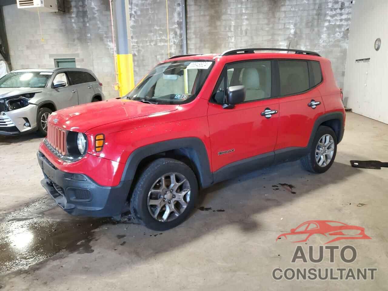 JEEP RENEGADE 2018 - ZACCJBAB4JPJ48165