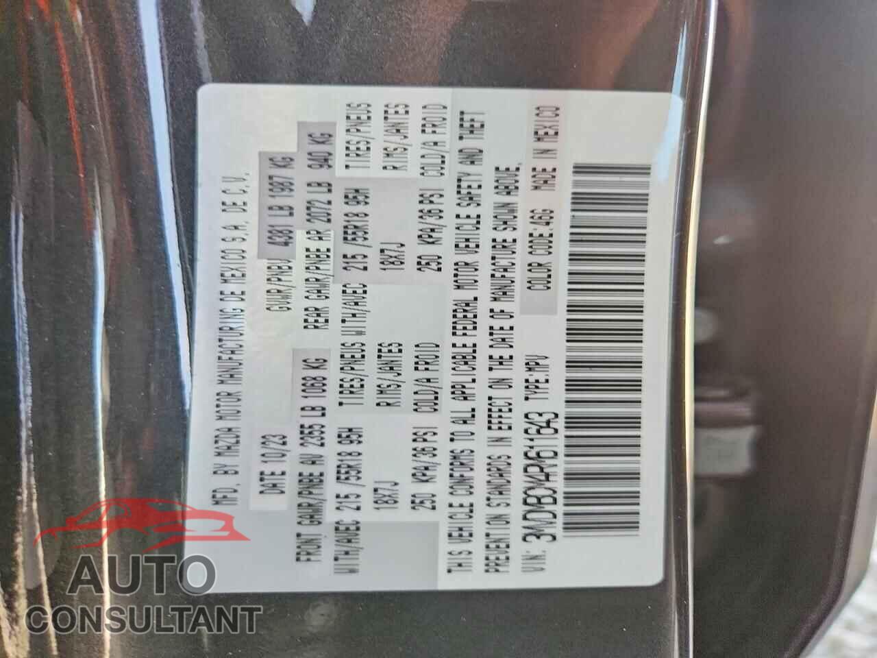 MAZDA CX30 2024 - 3MVDMBCM4RM611643