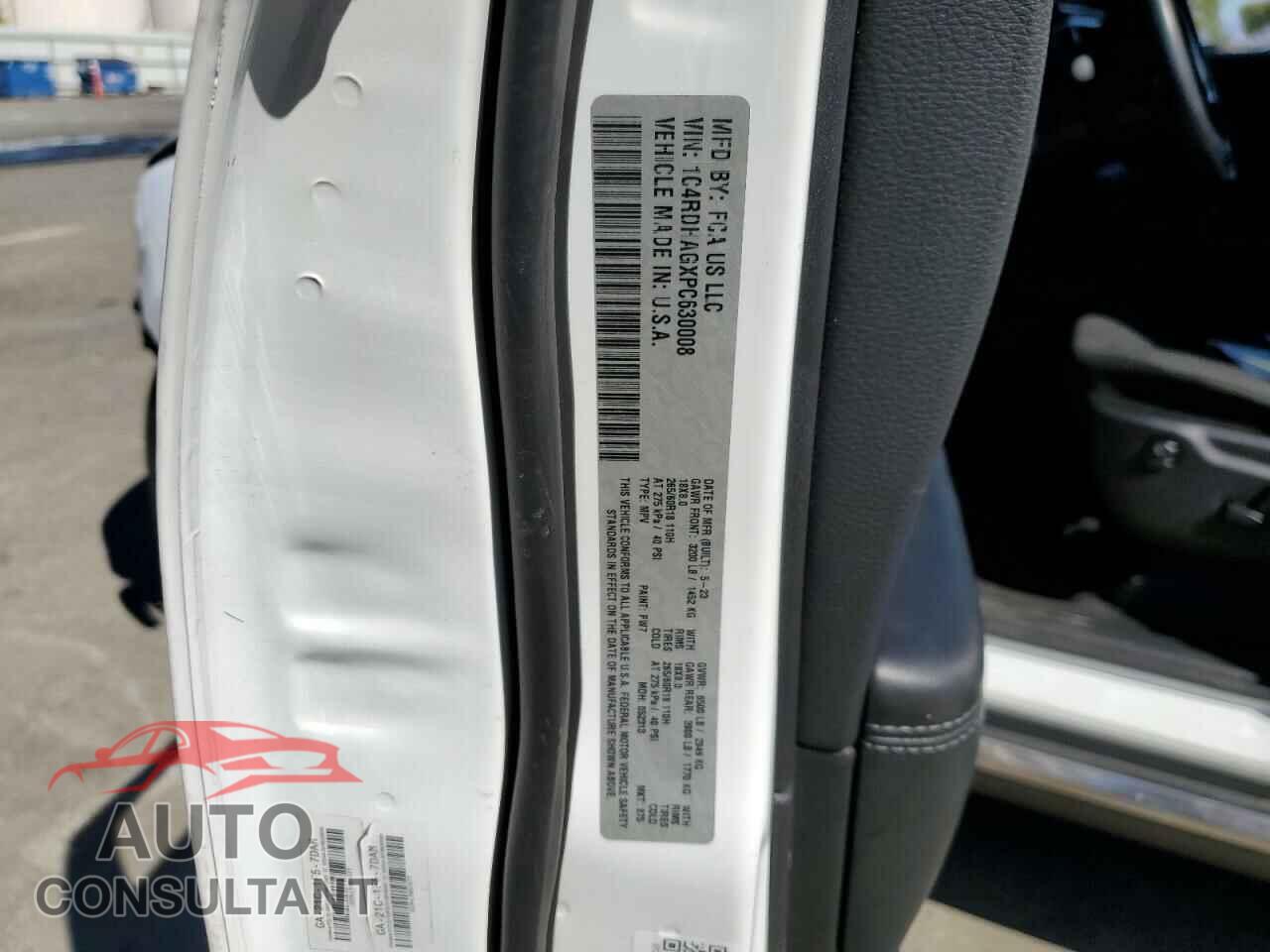 DODGE DURANGO 2023 - 1C4RDHAGXPC630008