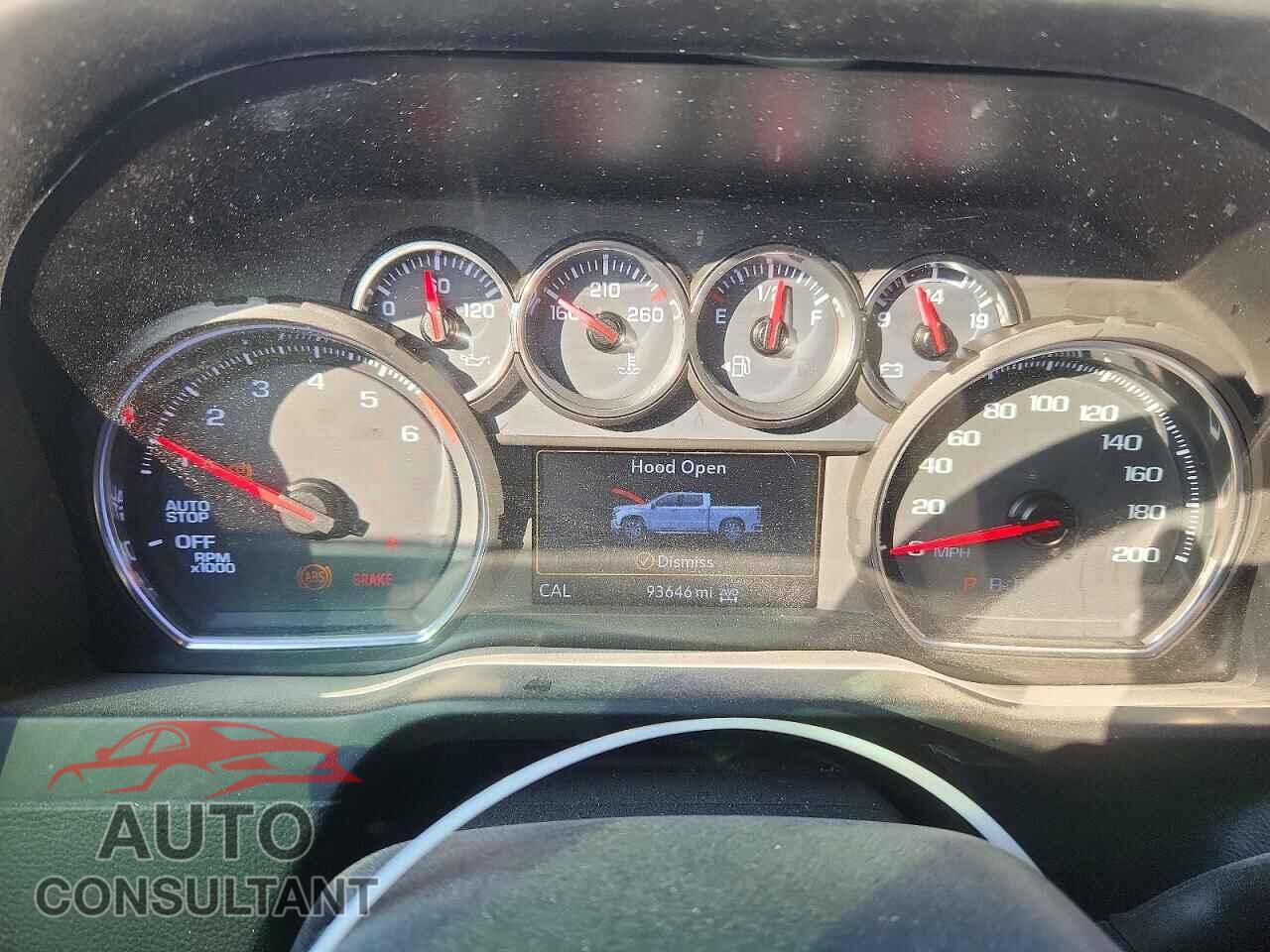 CHEVROLET SILVERADO 2021 - 1GCPYFEL9MZ149179