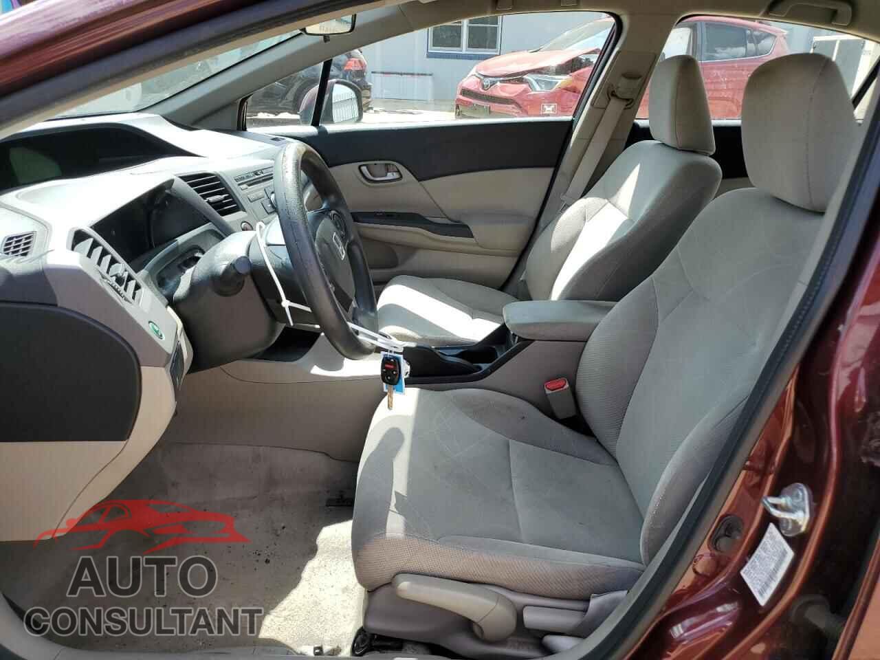HONDA CIVIC 2012 - 19XFB2F51CE365642