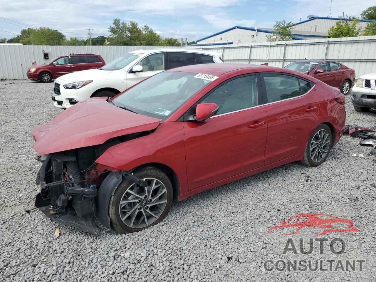 HYUNDAI ELANTRA 2020 - KMHD84LF2LU062123