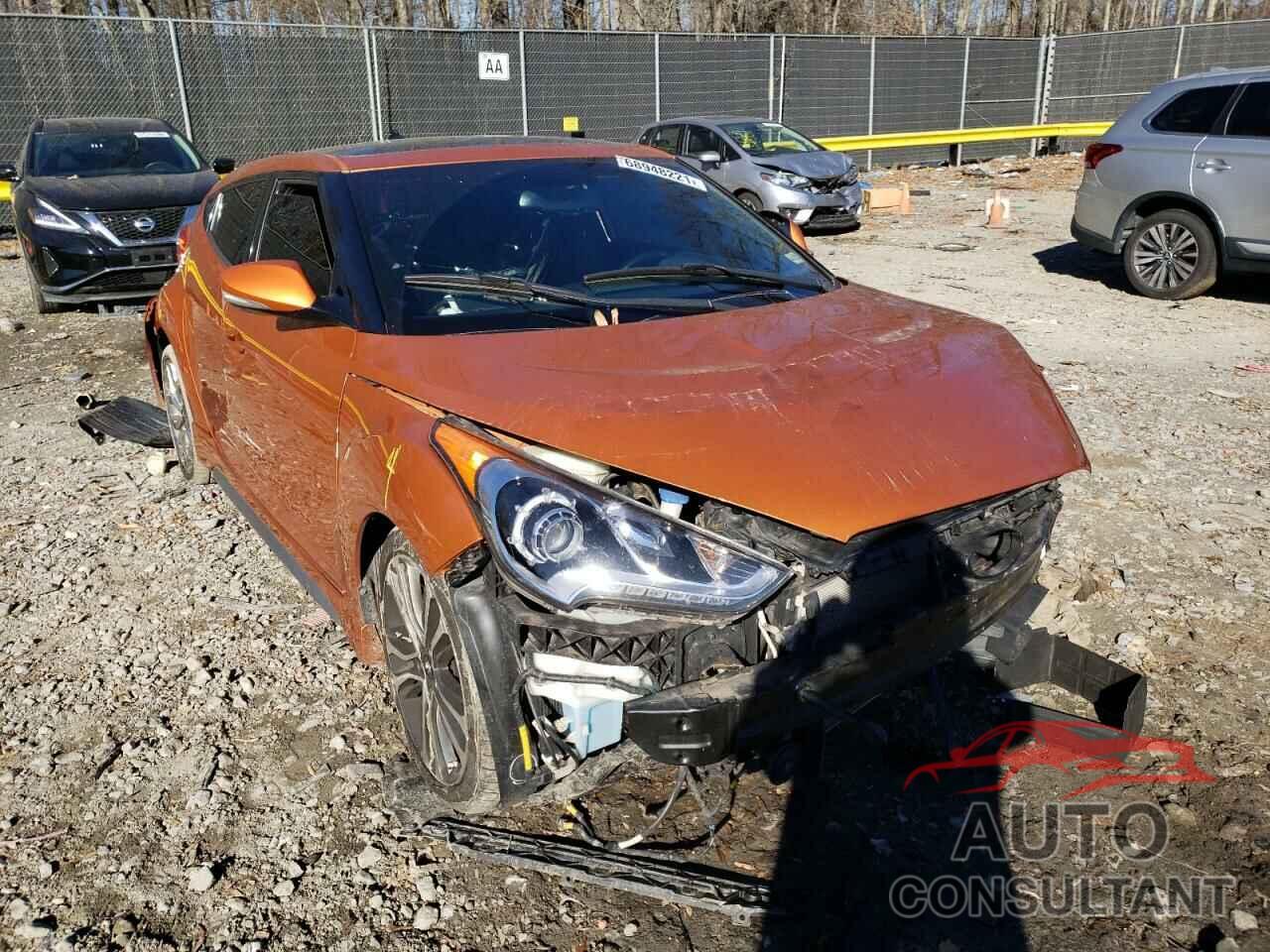 HYUNDAI VELOSTER 2016 - KMHTC6AE2GU290256