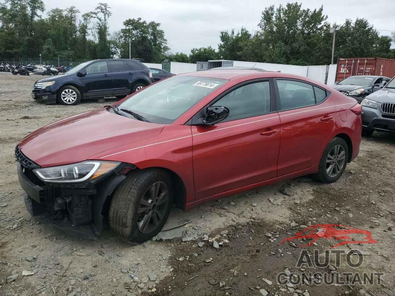 HYUNDAI ELANTRA 2018 - 5NPD84LF2JH299383