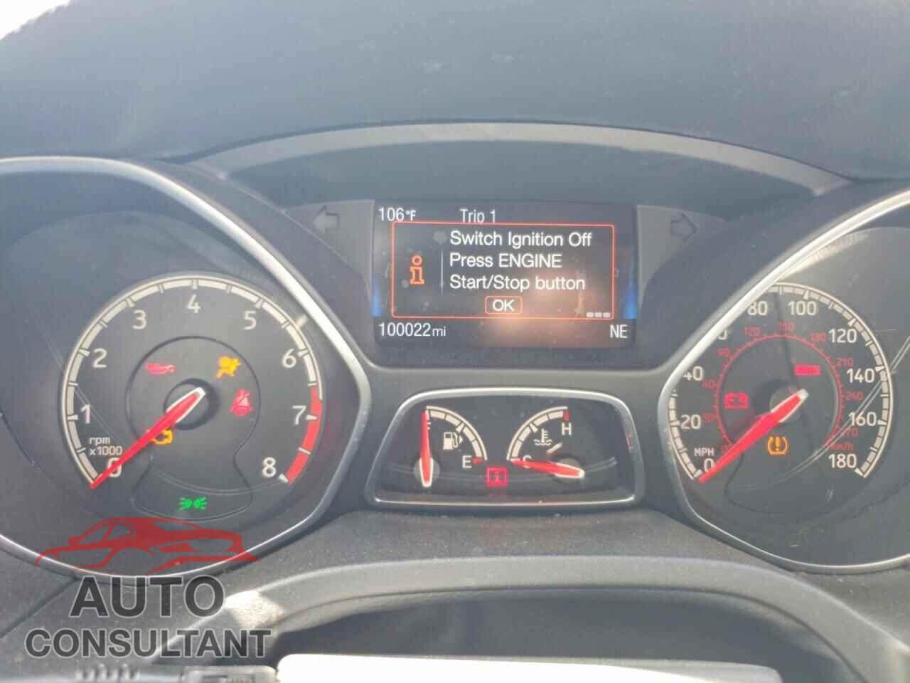 FORD FOCUS 2017 - 1FADP3L92HL319201