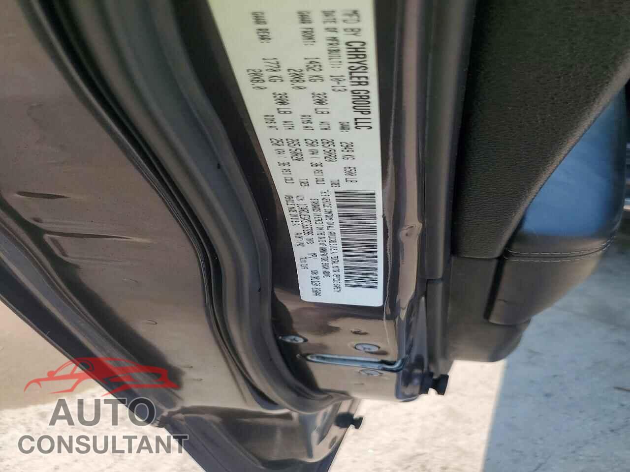 DODGE DURANGO 2014 - 1C4RDJEGXEC337286