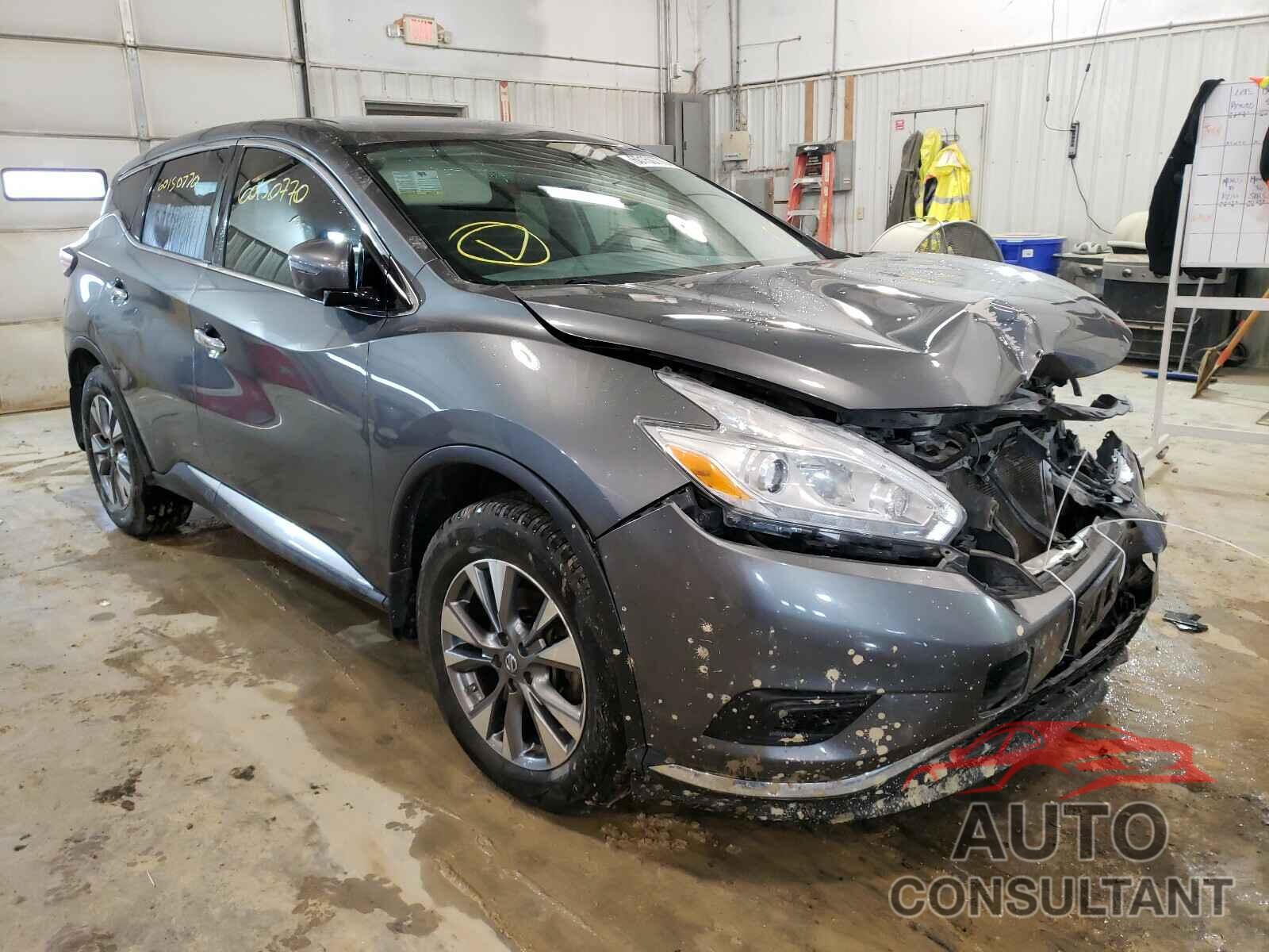 NISSAN MURANO 2016 - 5N1AZ2MGXGN126310