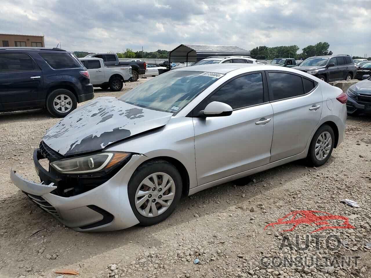 HYUNDAI ELANTRA 2017 - KMHD74LF4HU347545