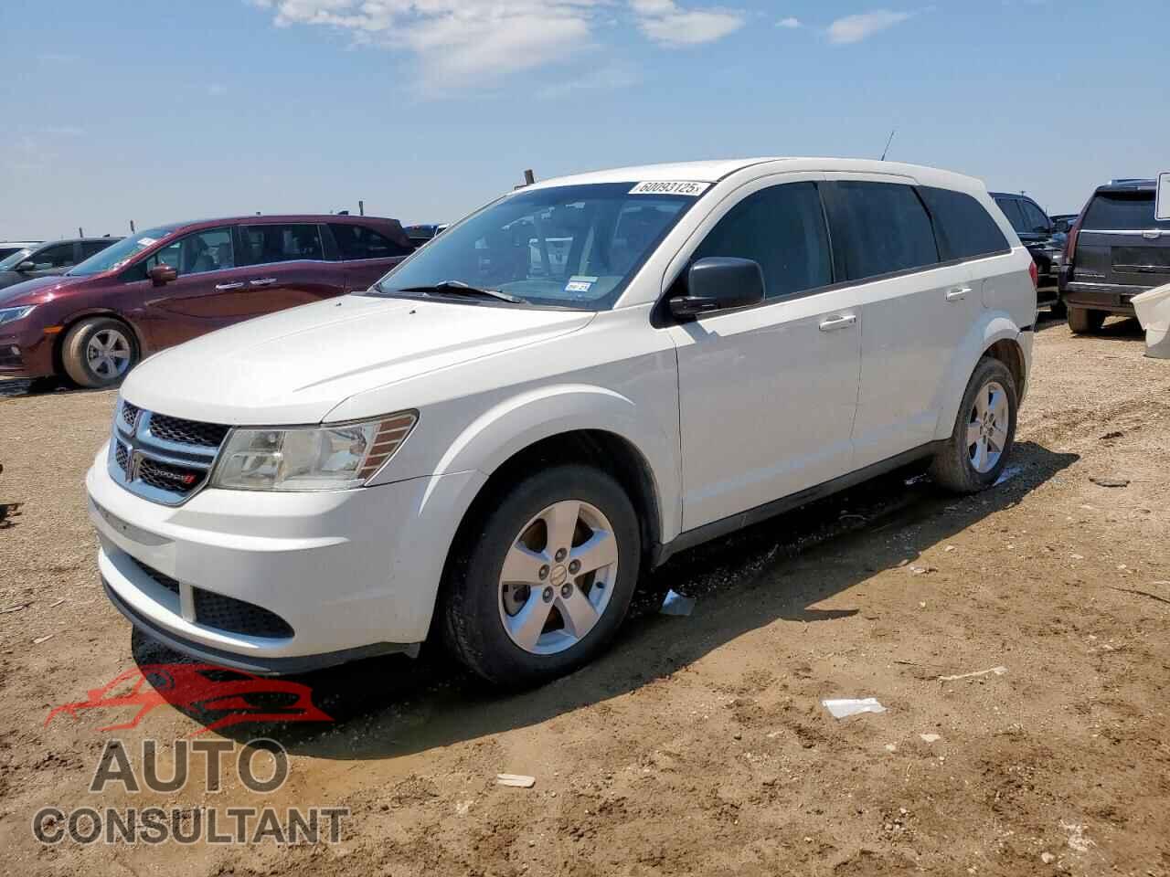 DODGE JOURNEY 2013 - 3C4PDCAB7DT517082