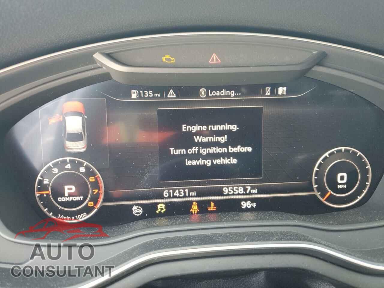 AUDI A4 2017 - WAUKMAF44HN056760