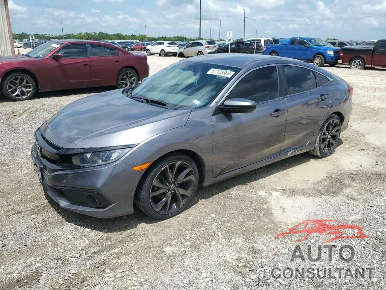 HONDA CIVIC 2020 - 19XFC2F87LE001541