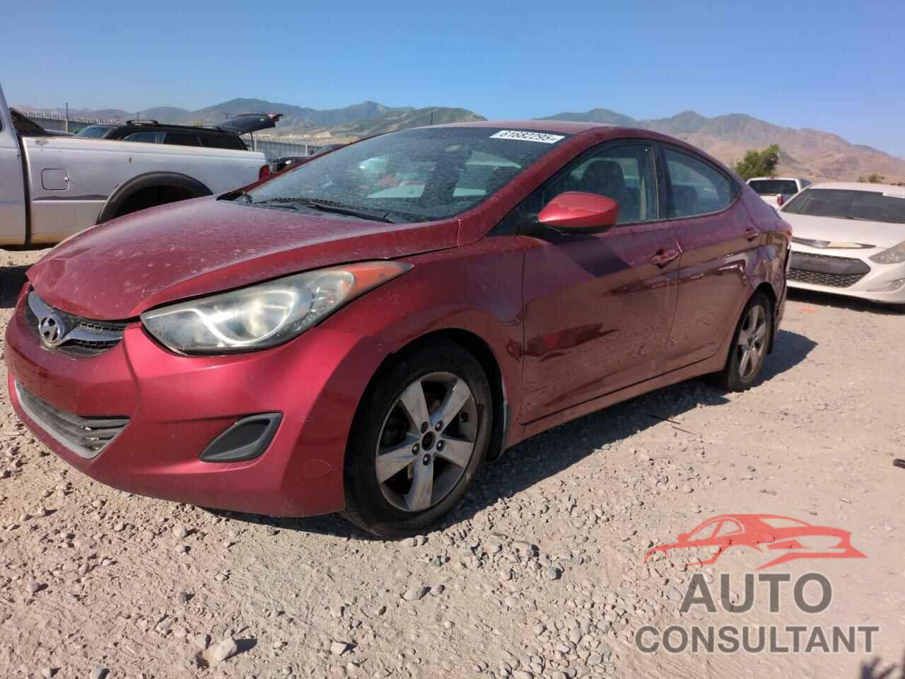 HYUNDAI ELANTRA 2013 - KMHDH4AE8DU493108