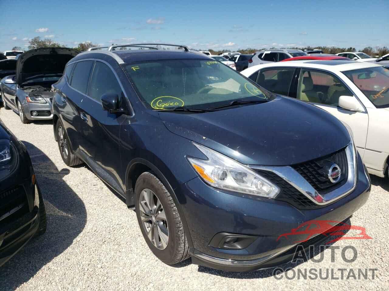 NISSAN MURANO 2017 - 5N1AZ2MG0HN166154