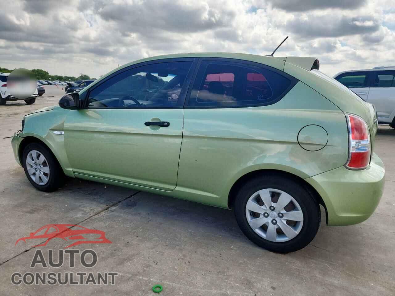 HYUNDAI ACCENT 2009 - KMHCM36C99U109112