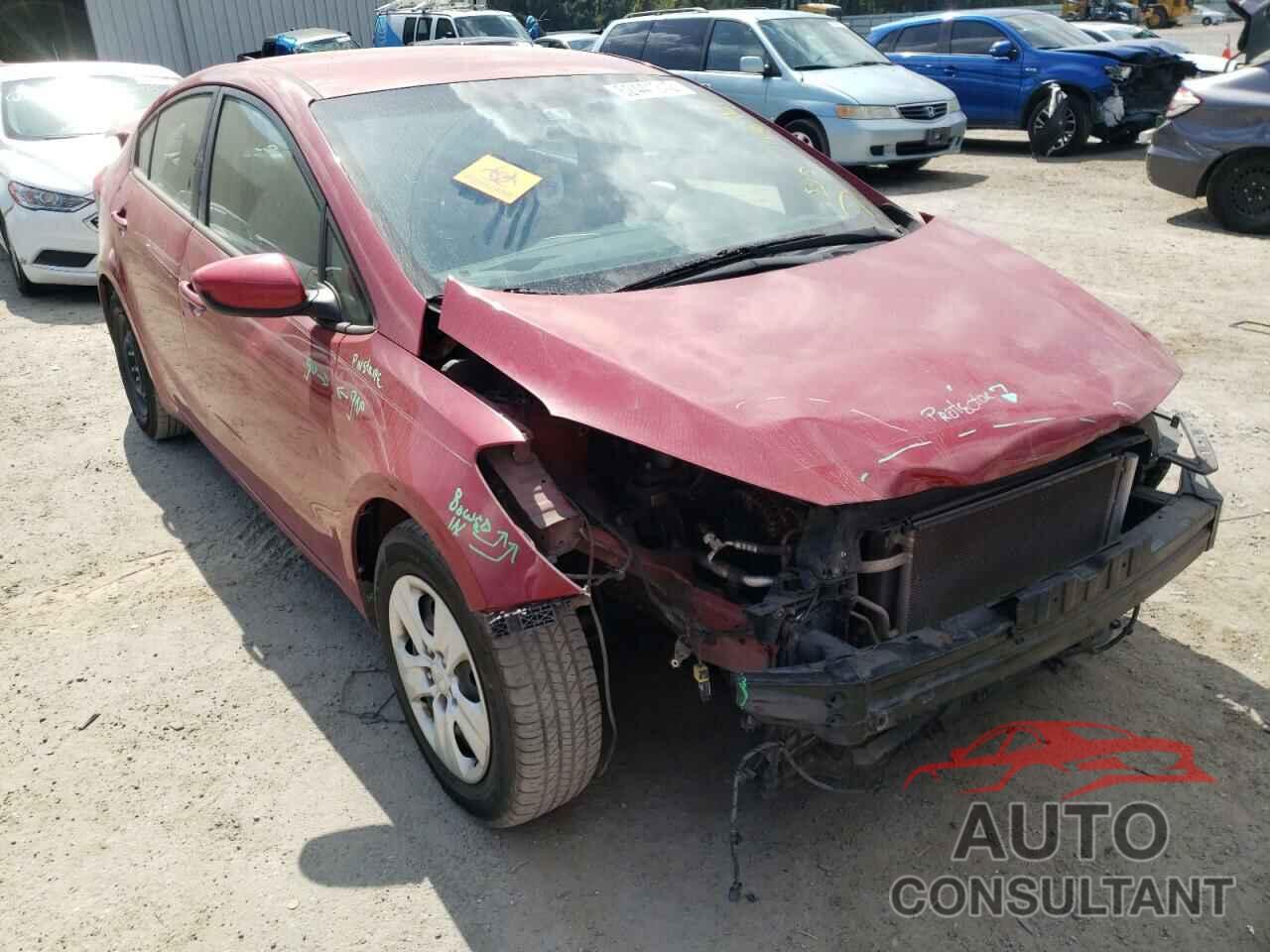 KIA FORTE 2016 - KNAFK4A65G5468380