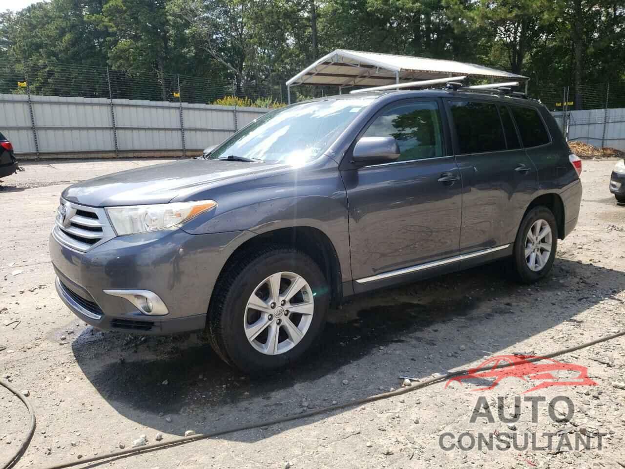 TOYOTA HIGHLANDER 2012 - 5TDZK3EH4CS053478