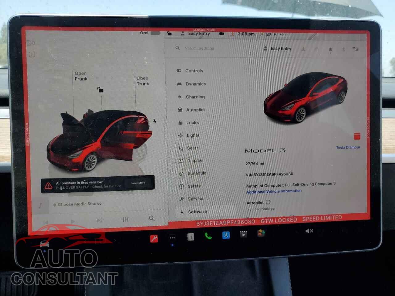 TESLA MODEL 3 2023 - 5YJ3E1EA9PF426030