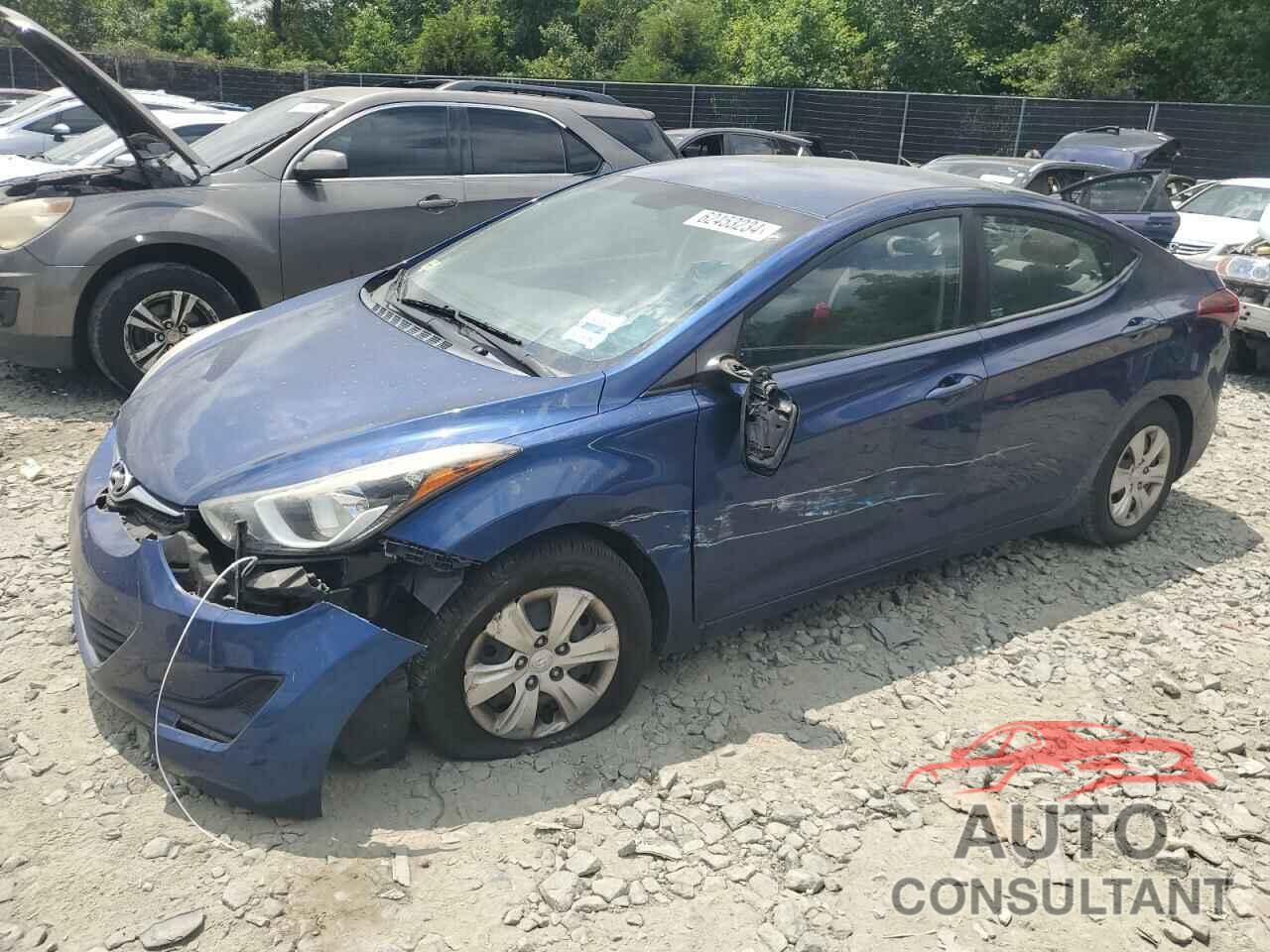 HYUNDAI ELANTRA 2016 - 5NPDH4AEXGH783188