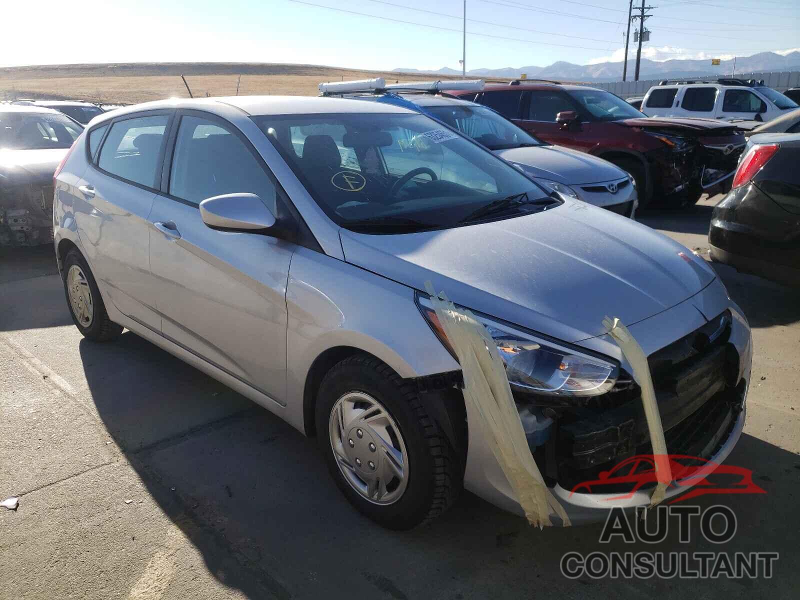 HYUNDAI ACCENT 2017 - KMHCT5AE7HU307063