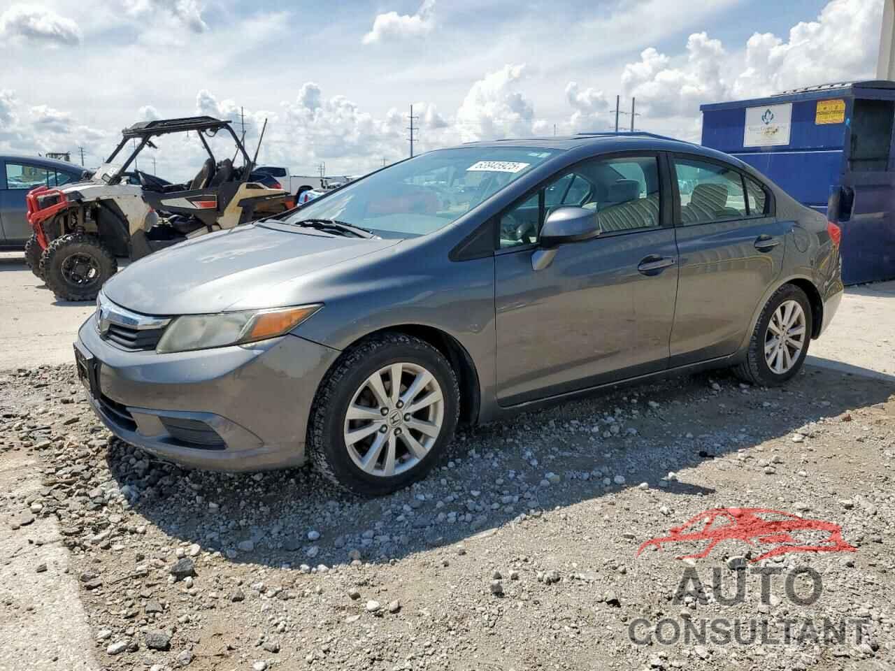 HONDA CIVIC 2012 - 19XFB2F88CE081256